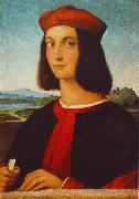 RAFFAELLO Sanzio Portrait of Pietro Bembo painting